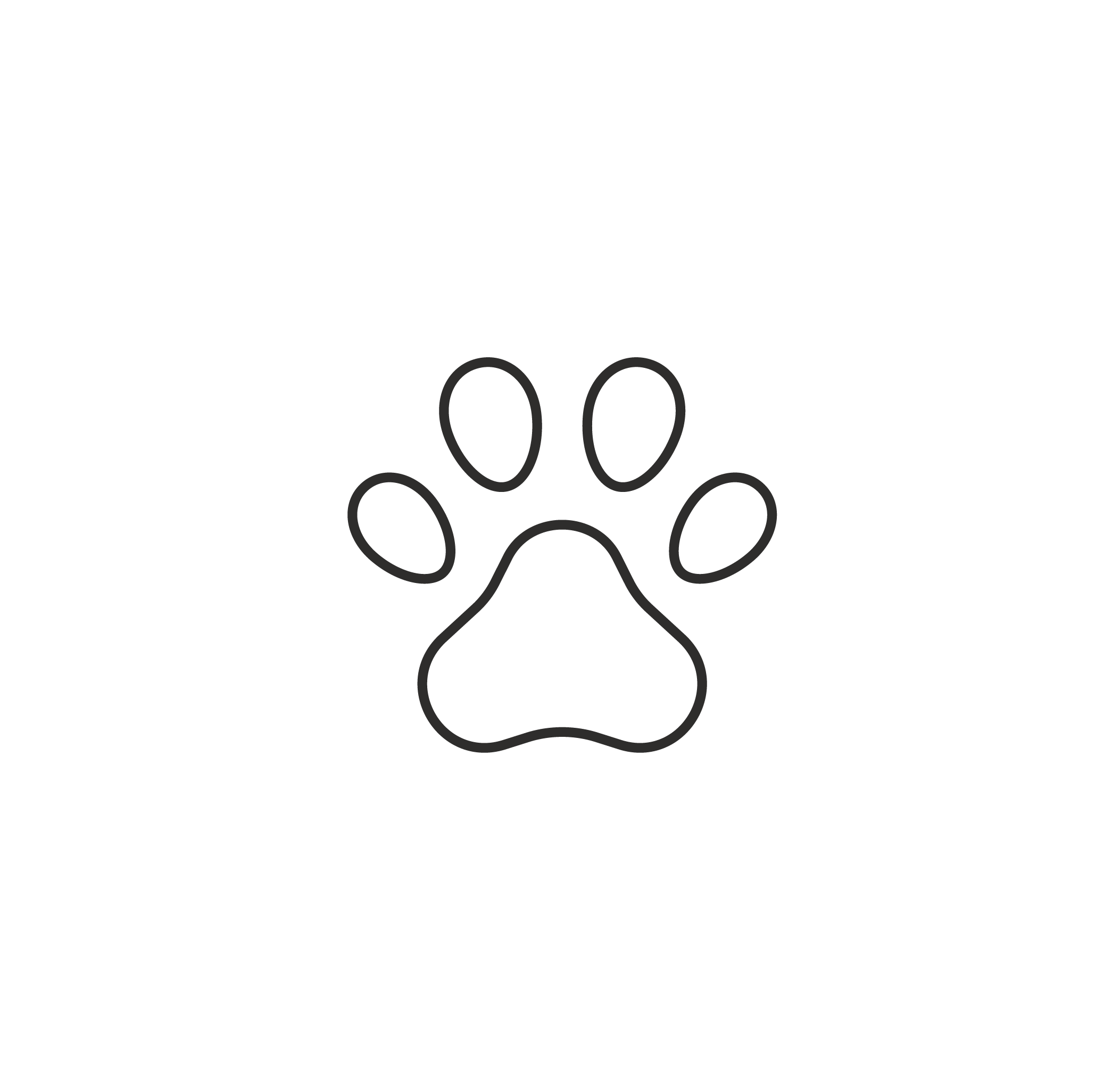 Paw print icon