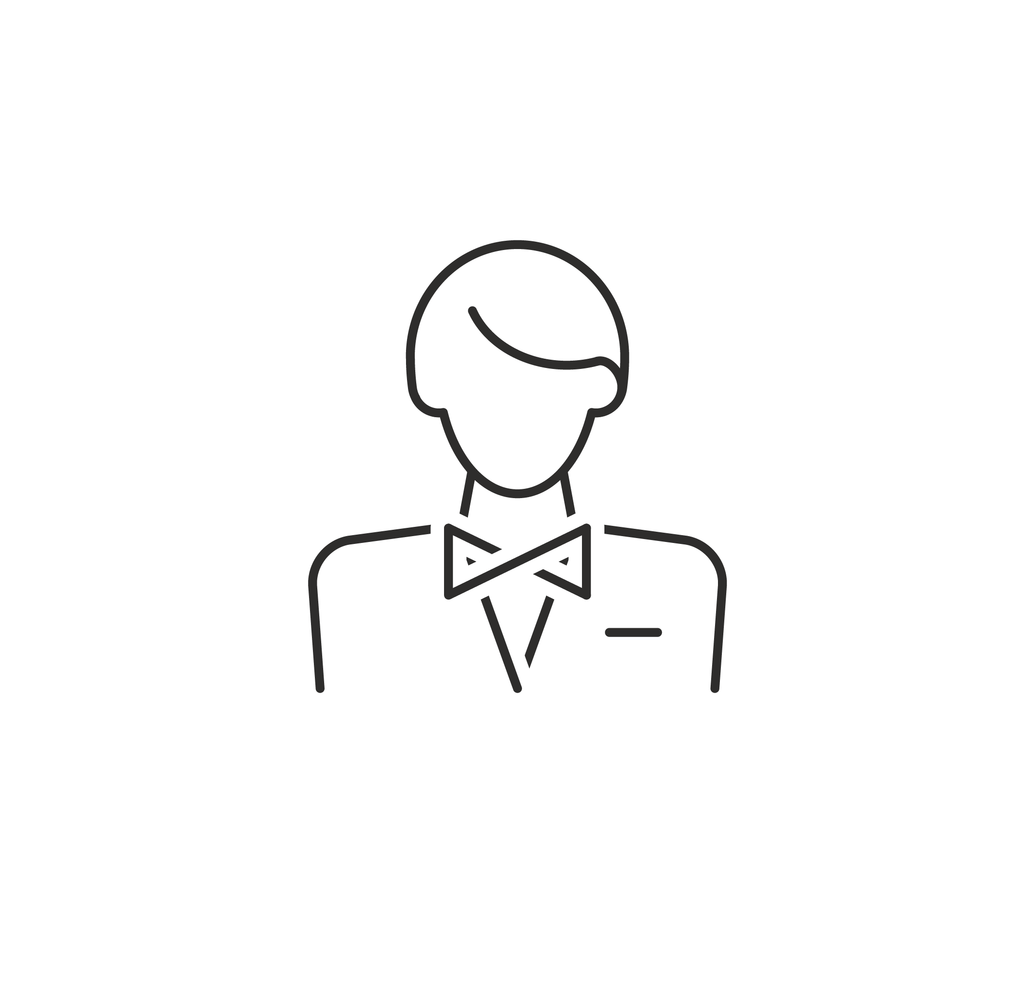 Person in tie Icon